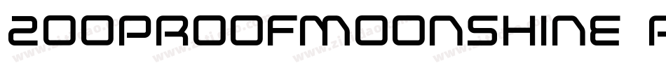 200proofmoonshine remix字体转换